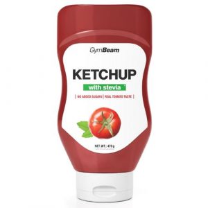Kečup sladený stéviou 470ml GymBeam 9
