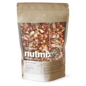 Orechy Mix, Zmes prírodných orechov 500g GymBeam 24