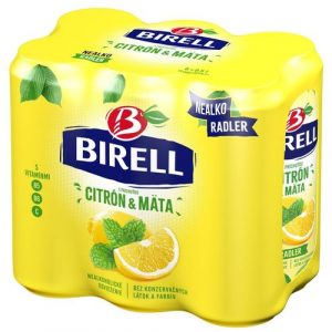 Pivo Birell Citrón & mäta nealko 6x500ml *ZO 22 Pivo Birell Citrón & mäta nealko 6x500ml *ZO 22