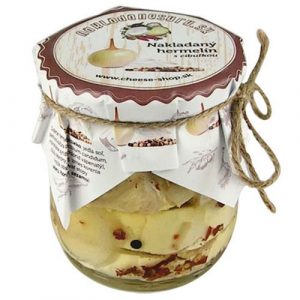 Nakladaný hermelín s cibuľkou 350g 6