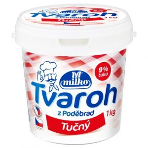 Tvaroh tučný jemný 1000g Milko 16