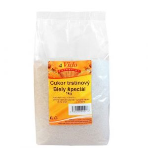 Cukor trstinový biely Špeciál 1kg Vido 10