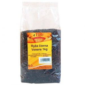 Ryža čierna Venere 1kg Vido 10