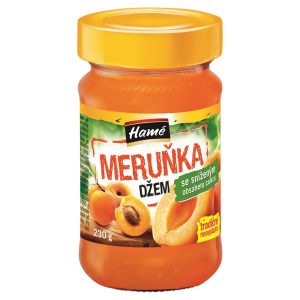 Džem Marhuľa so zníženým obsahom cukru 230g Hamé 7