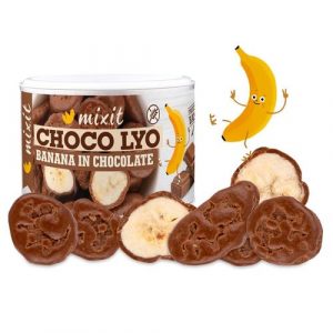 Chrumkavé banániky v čokoláde 170g Mixit 7