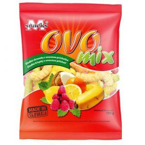 Chrumky s ovocnou príchuťou 100g M-Snack 20