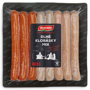 Dlhé klobásky mix 380g Mecom 6