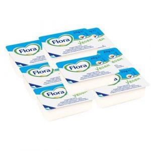 Flora margarín vegan MINI 120x20g 3