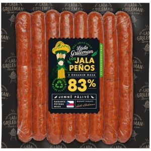Klobásky Láďa Grileman Los Jala peňos 340g, KU 22
