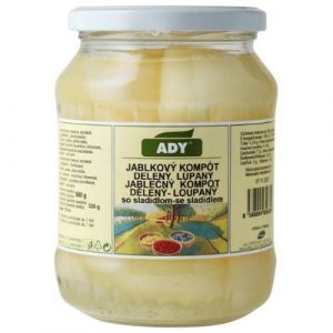 Kompót Jablko štvrťky so sladidlom 720ml (580g)Ady 22