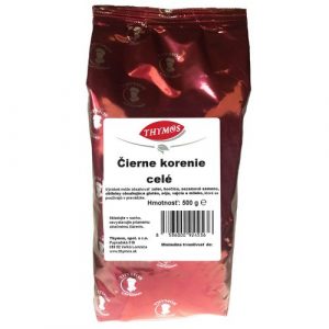 Korenie Čierne korenie celé 500g Thymos 11