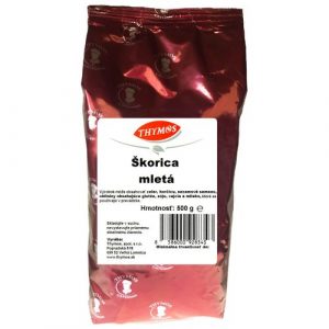 Korenie Škorica mletá 500g Thymos 10
