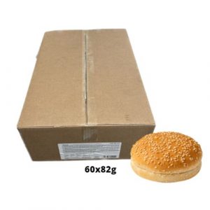 Mrazená Žemľa hamburgerová-sezam 60x82g Vandemoortele 23 Mrazená Žemľa hamburgerová-sezam 60x82g Vandemoortele 23