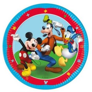 Papierové taniere Mickey 23cm, 8ks 11