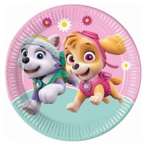 Papierové taniere Paw Patrol 23cm, 8ks 12