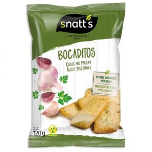 Snatt´s Bocaditos Garlic and Parsley 120g 20
