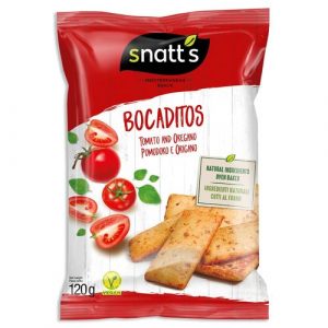 Snatt´s Bocaditos Tomato and Oregano 120g 21