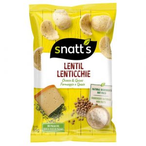 Snatt´s Lentil Chips cheese & herbs 85g 3
