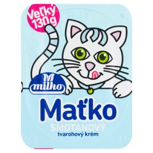 Tvarohový krém smotana MAŤKO 130g Milko 18
