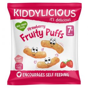 Kiddylicious chrumky jahodové 10g 24