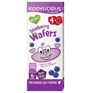Kiddylicious mini oplátky čučoriedkové 4x4g 8