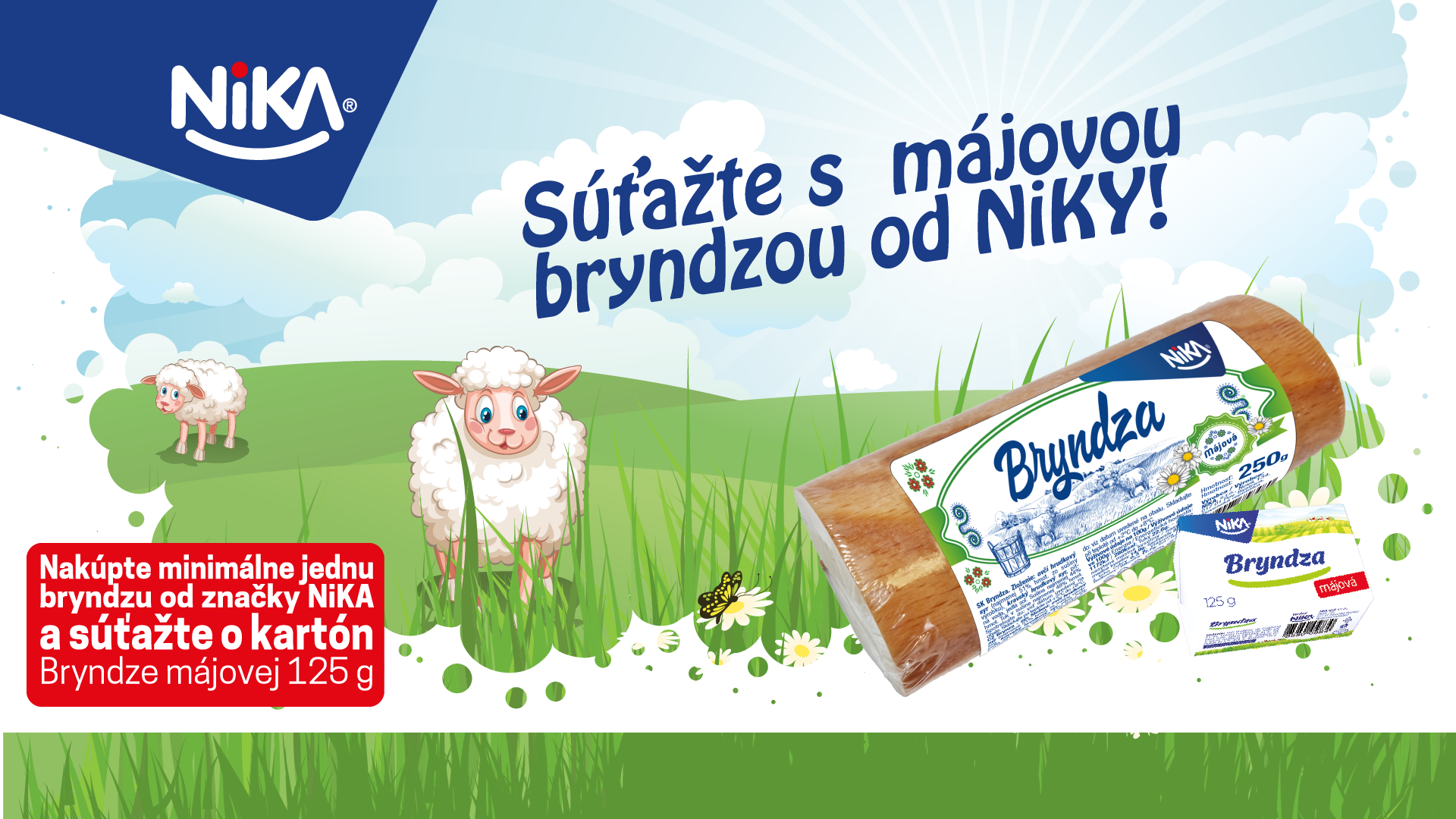 Súťažte o kartón májovej bryndze