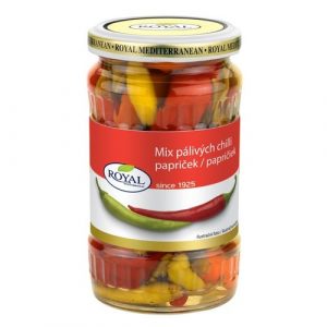 Paprika Chilli mix sterilizovaná 370ml Royal 7