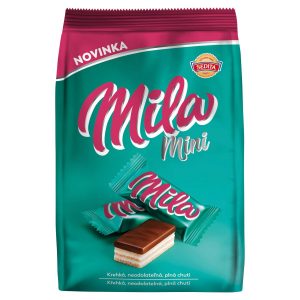 Mila Mini oblátky s mliečnou náplňou 180g Sedita 15