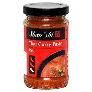 Pasta Thai Curry (Kari) červená štipľavá 115g Shan'shi 6