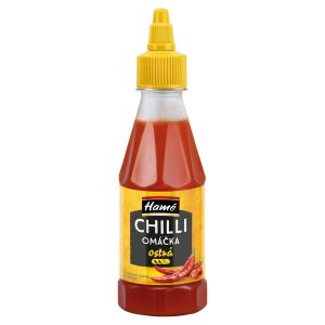 Chilli omáčka ostrá 235ml Hamé 13