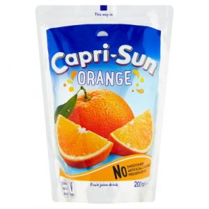 Capri-Sun Orange nesýtený ovocný nápoj 200ml 11