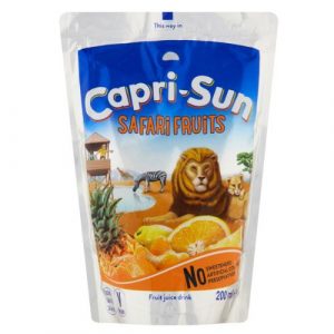 Capri-Sun Safari Fruits ovocný nápoj 200ml 12