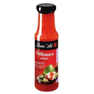 Chilli omáčka ostrá 200ml Shan'shi 12