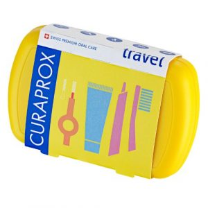 Curaprox CS 5460 Travel Set ústnej hygieny žltý 10