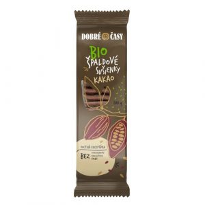 Dobré časy špaldové sušienky kakao 100g 12