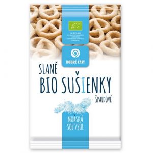 Dobré časy špaldové sušienky morská soľ 140g 1