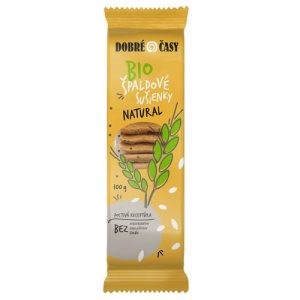 Dobré časy špaldové sušienky natural 100g 14