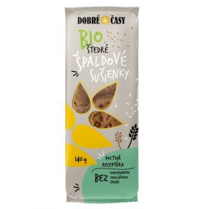 Dobré časy špaldové sušienky štedré 140g 15