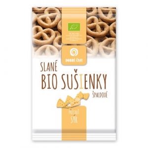 Dobré časy špaldové sušienky syrová príchuť 140g 3