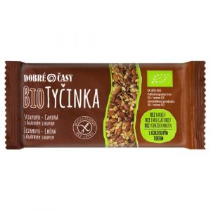 Dobré časy tyčinka sezamová - ľanová 40g 3