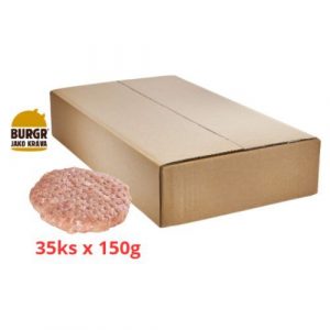 Mrazený Kurací Burger 35x150g Burgr jako kráva 21
