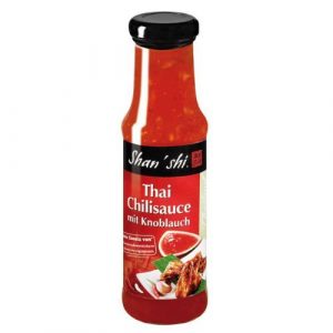 Thajská Chilli omáčka s cesnakom 200ml Shan'shi 23
