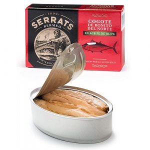 Tuniak biely COGOTE v olivovom oleji 115g Serrats 10 Tuniak biely COGOTE v olivovom oleji 115g Serrats 10