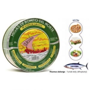 Tuniak biely v slnečnicovom oleji 950g Serrats 19 Tuniak biely v slnečnicovom oleji 950g Serrats 19