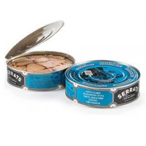 Tuniak žltoplutvý steak v sln. oleji 1800g Serrats 7