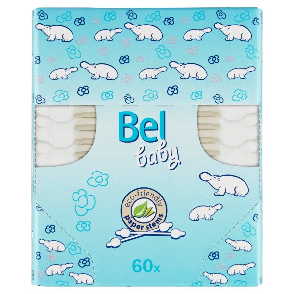 Bel Baby Detské kozmetické vatové tyčinky 60ks 1
