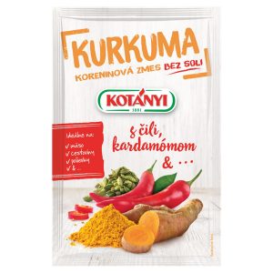 Zmes korenia Kurkuma chilli & kardamóm 20g Kotányi 22