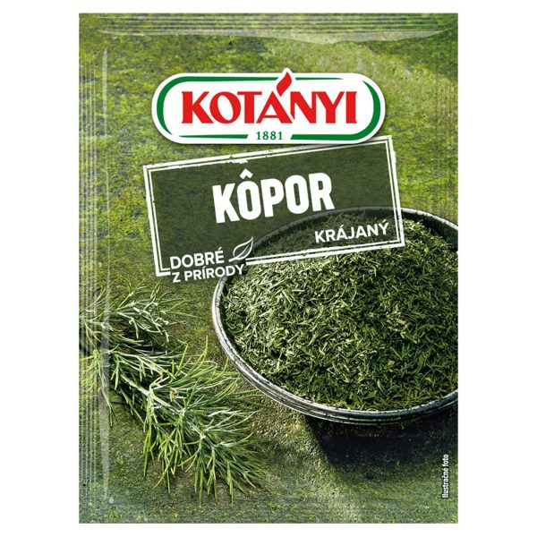 Korenie Kôpor sušený drvený 11g Kotányi 1