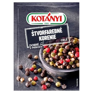 Korenie Štvorfarebné korenie celé 16g Kotányi 15