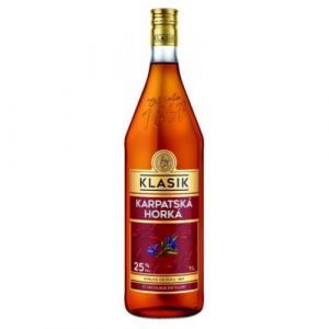 Klasik Karpatská Horká likér 25% 1 l 19